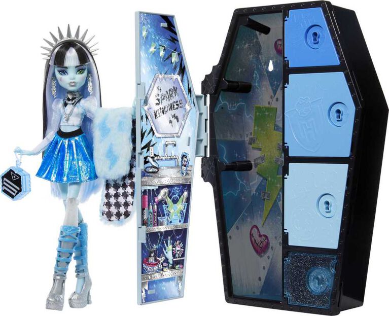 Monster High-Coffret Monstrueux Secrets Frankie Stein Look Irisé