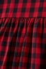 Flannel Plaid Dress Red 18-24M
