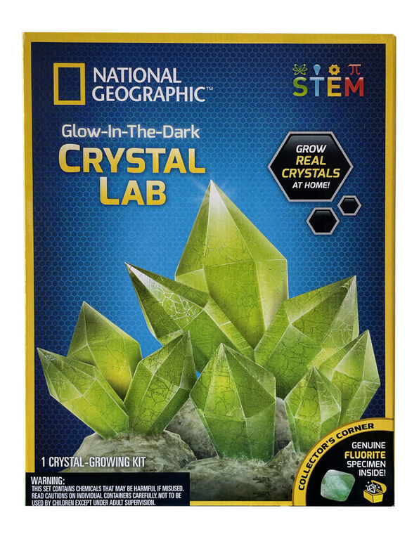 National Geographic - Laboratoire de cristaux phosphorescents