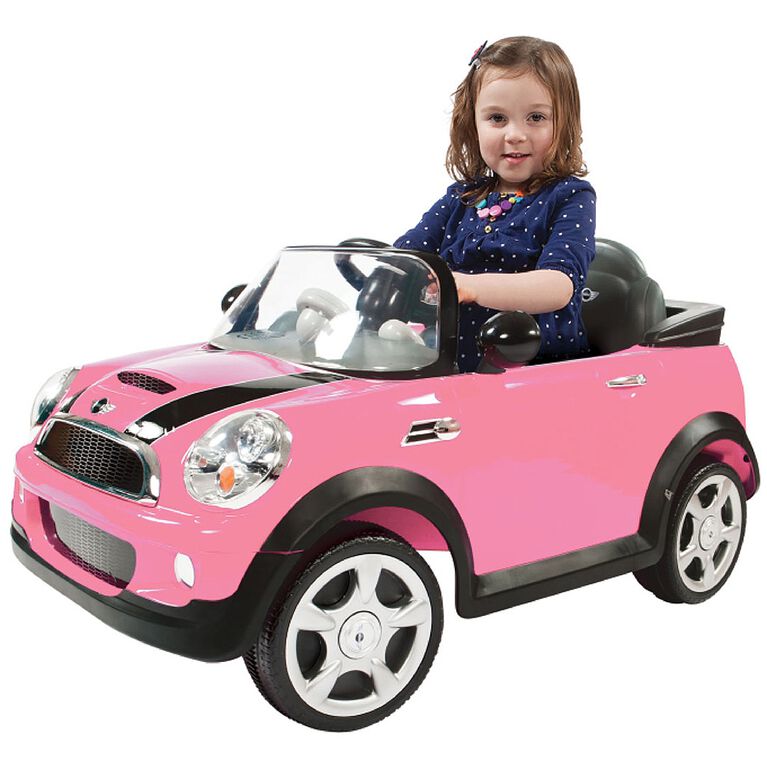 Avigo - 6 Volt Mini Cooper Ride-On - Pink