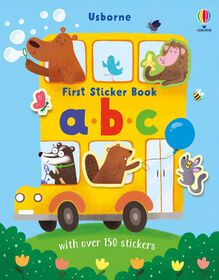 First Sticker Book: ABC - English Edition