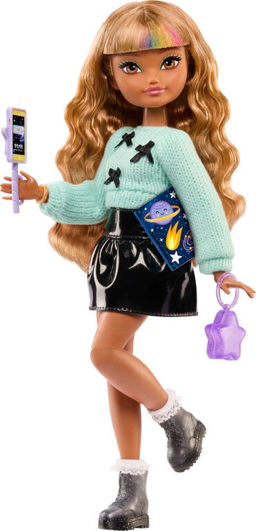 Barbie Dream Besties Zia Fashion Doll with 7 Hair & Moon Themed Accessories