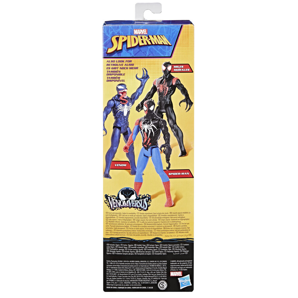 Marvel Spider-Man VenomVersus Titan Hero Series Spider-Man Action Figure