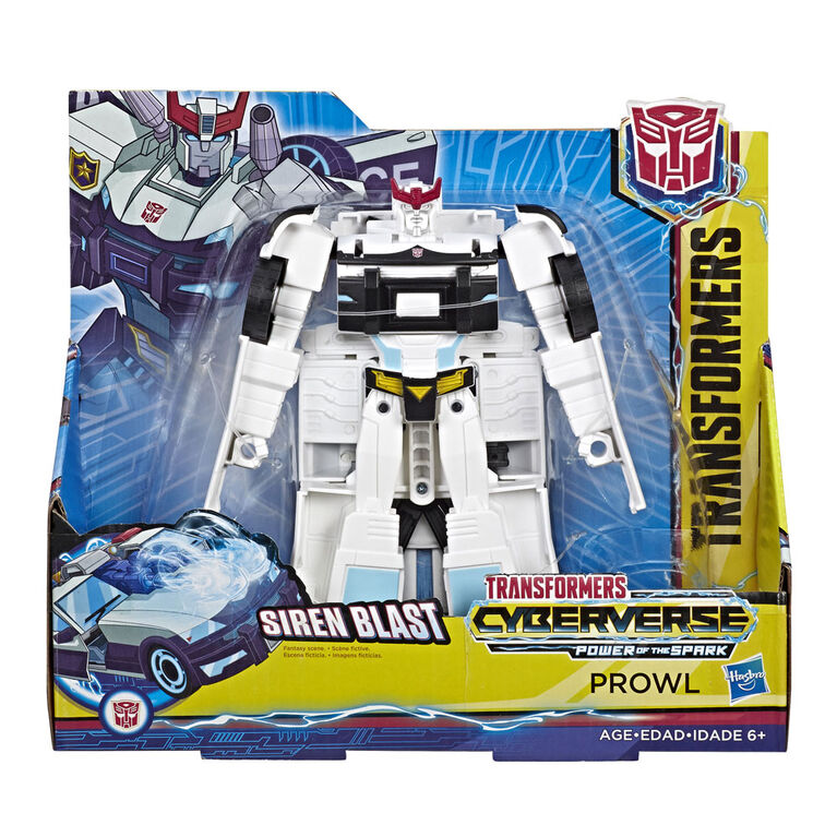 Transformers Cyberverse Action Attackers - Figurine Prowl de classe guerrier