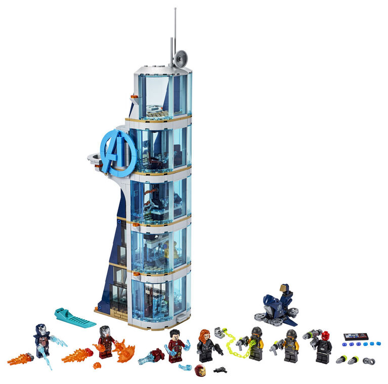 LEGO Super Heroes La tour de combat des Avengers 76166 (685 pièces)