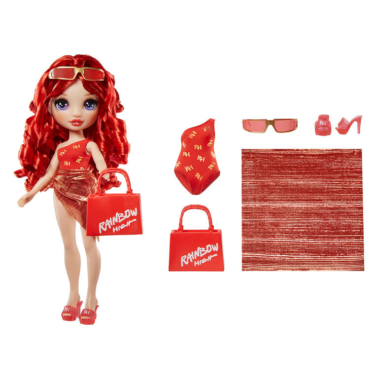 Rainbow High Swim & Style Ruby (Red) 11" Doll