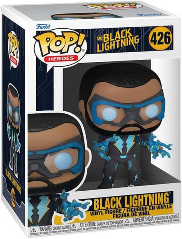 Figurine en Vinyl Black Lightning par Funko POP!: Black Lightning