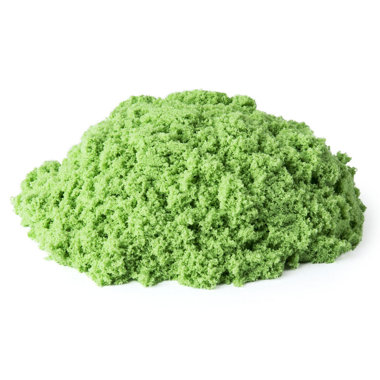 Kinetic Sand the Original Moldable Sensory Play Sand, Green, 2 Pounds