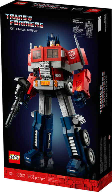 LEGO Optimus Prime 10302 Building Kit (1,508 Pieces)