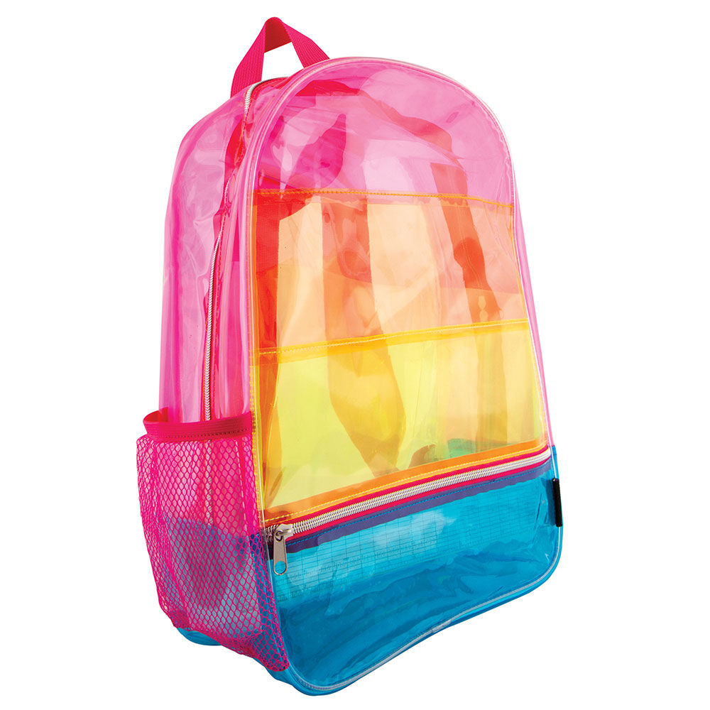 Fashion Angels Transparent Rainbow Backpack Toys R Us Canada