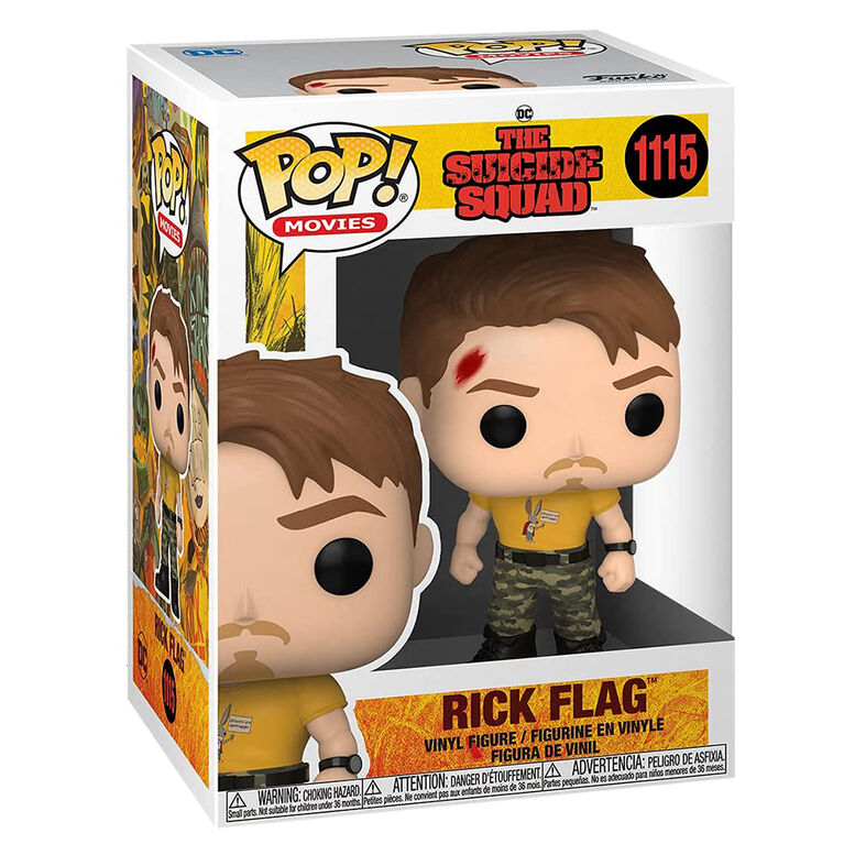 Funko POP! Movies: The Suicide Squad - Rick Flag Funko POP! Movies: The Suicide Squad - Rick Flag