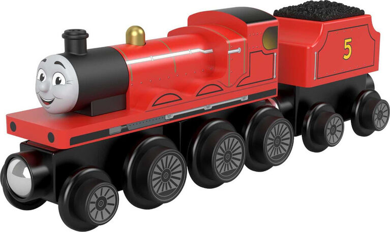 Thomas and Friends Wooden Railway James Engine and Coal-Car