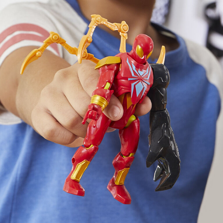MixMashers Marvel Iron Spider Custom Spider-Man Mix-And-Match Deluxe Action Figure & Accessories