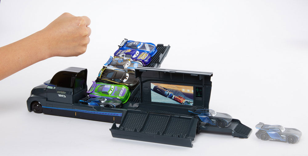 Disney pixar cars jackson storm launching hauler deals