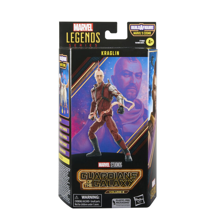 Marvel Legends Series Kraglin, Guardians of the Galaxy Vol. 3 6-Inch Collectible Action Figures