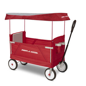 Radio Flyer 3-in-1 EZ Fold Wagon with Canopy