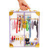 Rainbow High Deluxe Fashion Closet Playset - Create 400+ Fashion Combinations! Portable Clear Acrylic Toy Closet