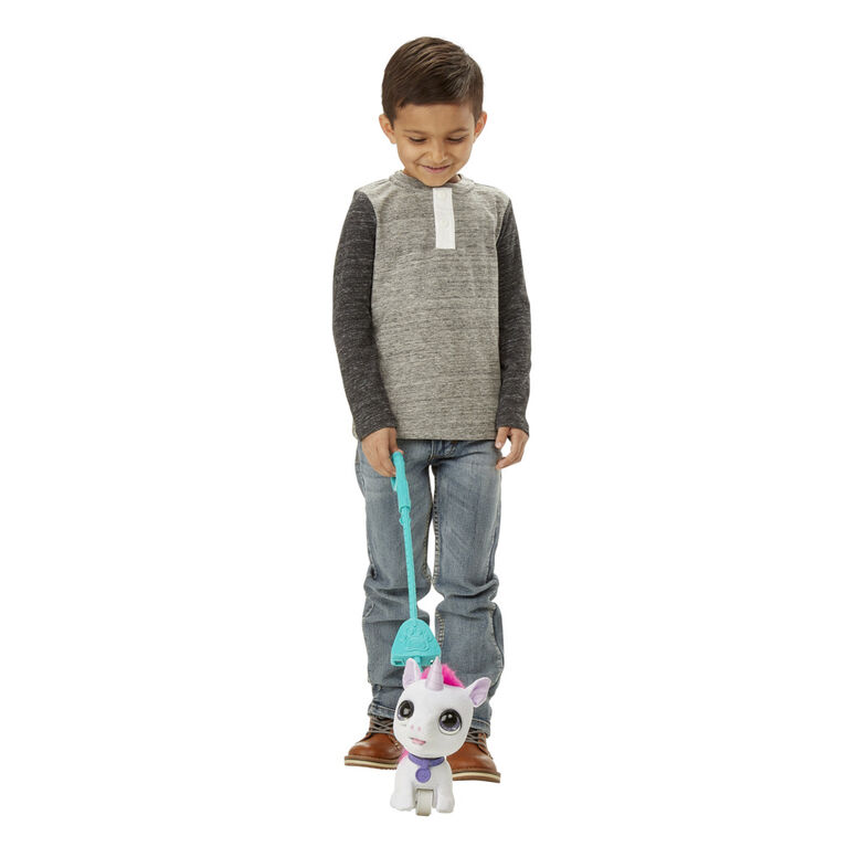 furReal Walkalots Big Wags Unicorn Interactive Pet Toy, Sounds and Motion
