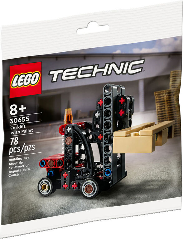 LEGO Technic Le chariot élévateur avec palette 30655