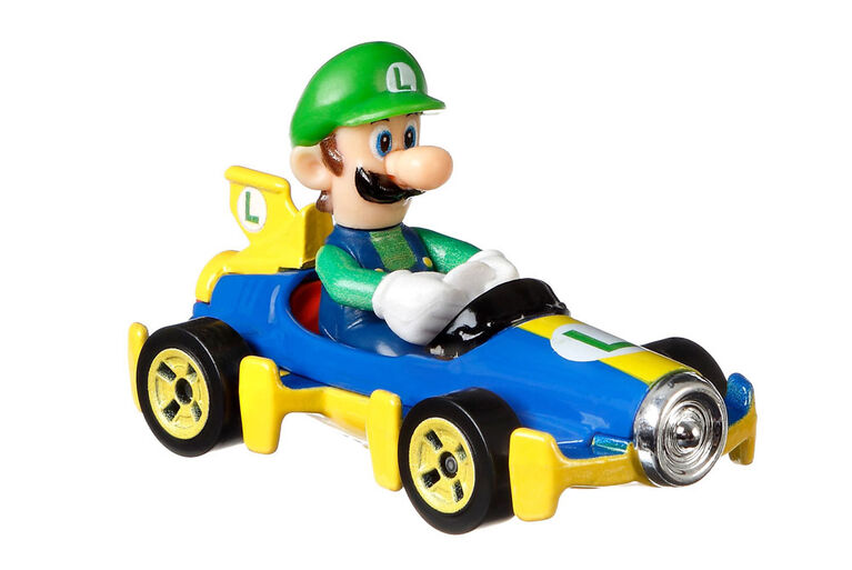 Hot Wheels Mario Kart Luigi Mach 8