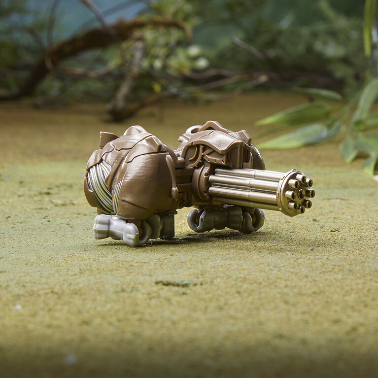 Transformers: Rise of the Beasts Movie, Beast Alliance, Beast Battle Masters Rhinox Action Figure, 3-inch