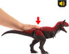 Figurine de dinosaure Carnotaure Rugissement et Texture réaliste de Jurassic World, collection Héritage réimaginée