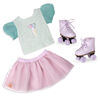 Tenue Crème glacée et patins à roulettes pour poupée 46 cm, Scoopalicious, Our Generation