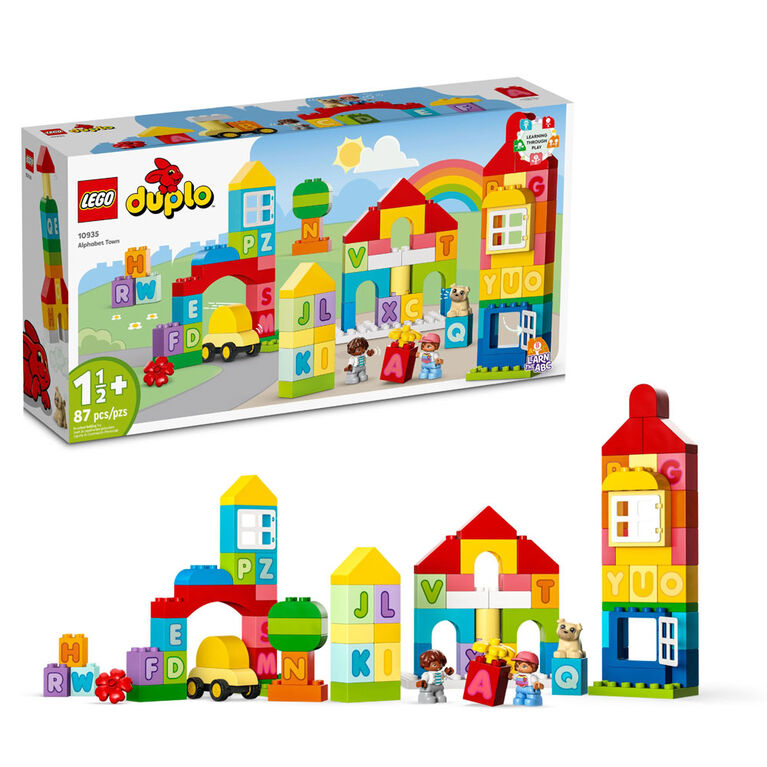 LEGO DUPLO Classic La ville alphabet 10935 Ensemble de jeu de construction (87 pièces)