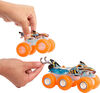 Hot Wheels Monster Trucks Power Smashers Toy Truck & Big Rig Multipack (4 Toy Trucks)