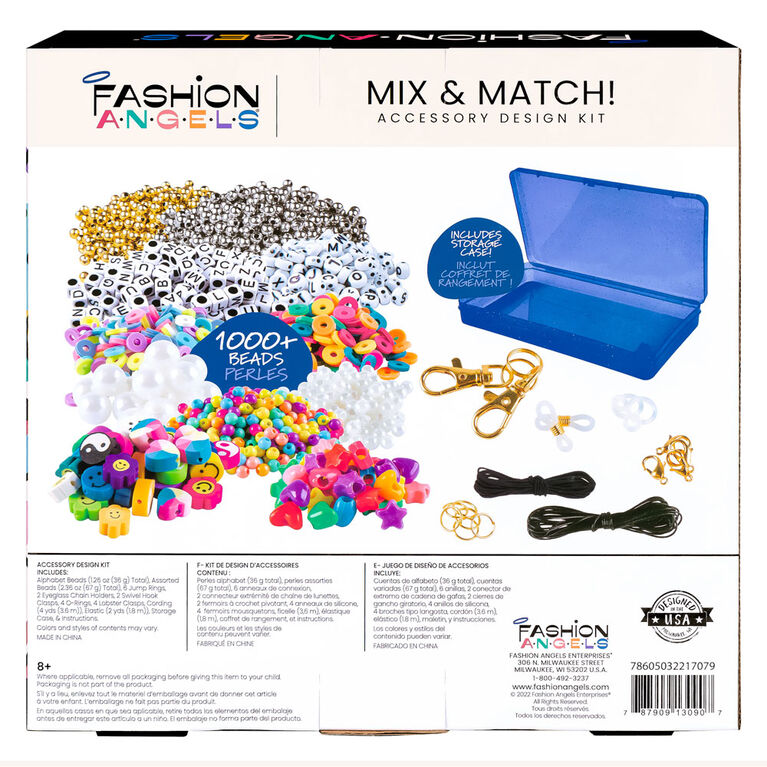 Fashion Angel - Kit De Perles D'Accessoires Mix and Match