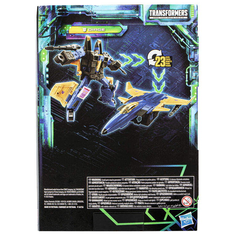Transformers Legacy Evolution Voyager Dirge 7 Inch Action Figure