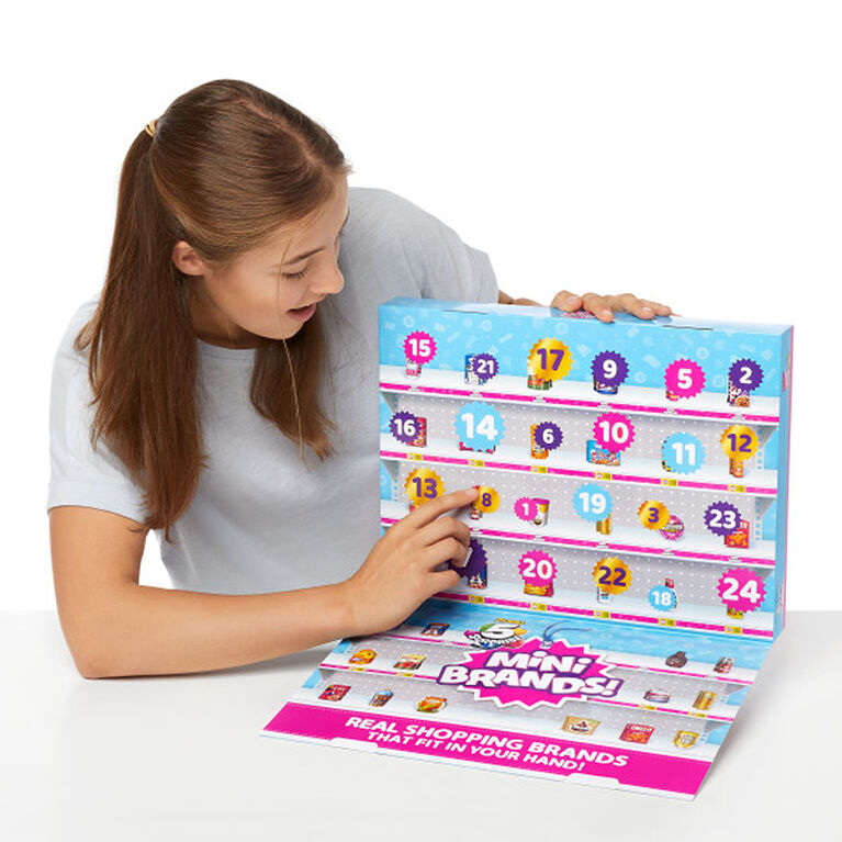 Zuru 5 Surprise Mini Brands Limited Edition Advent Calendar with 4