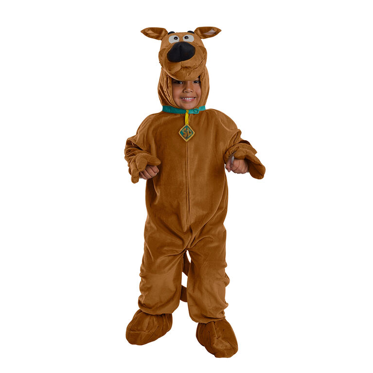 Costume de Scooby Doo taille petit (4-6)