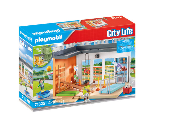 Playmobil Extension Gym Construction Game Clear