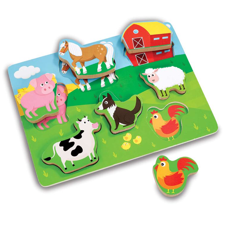 Woodlets - Chunky Puzzle Farm - R Exclusive