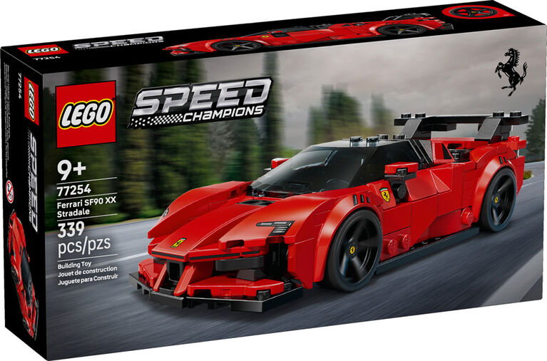 LEGO Speed Champions La Voiture Sport Ferrari SF90 XX Stradale, Mod&egrave;le de Voiture et Ensemble de Construction 77254