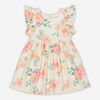 Rococo Print Dress White 5-6