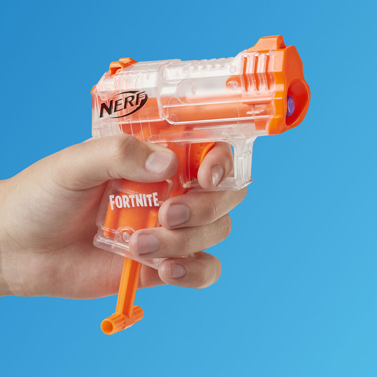 Nerf Fortnite Micro Ice Storm Collection -- Includes 6 Blasters and 12 Official Nerf Elite Darts