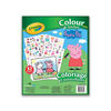 Livre à colorier et autocollants Crayola, Peppa Pig