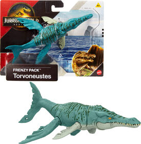 Coffret figurine de dinosaure torvoneustes Meute Enragée de JurassicWorld: Renaissance, jouet original, jeu numérique