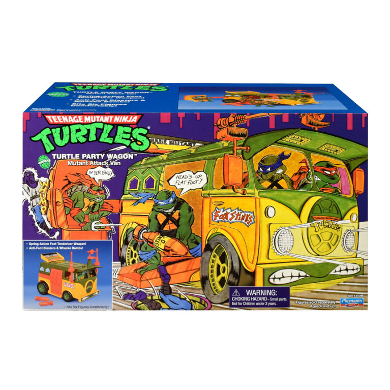 Teenage Mutant Ninja Turtles Original Party Wagon - English Edition