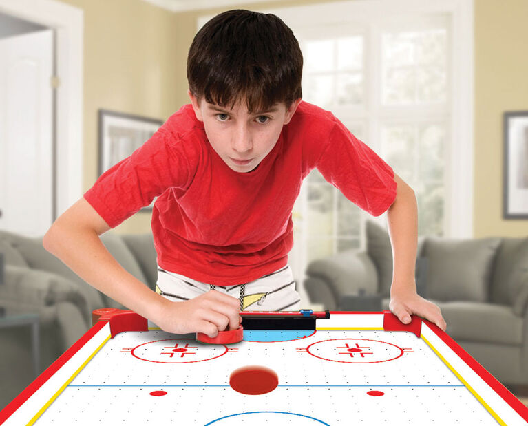 2-in-1 Table & Tabletop Air Hockey for Kids