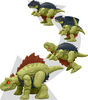 Jurassic World Dimetrodon to Allosaurus Dinosaur Transforming Toy, Double Danger