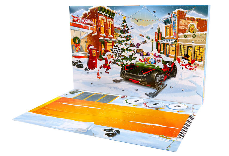 Hot Wheels Calendrier De L'Avent Vehicules Toys R Us Canada