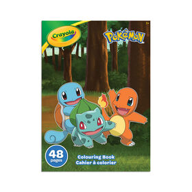 Cahier à colorier Crayola Pokémon, 48 pages