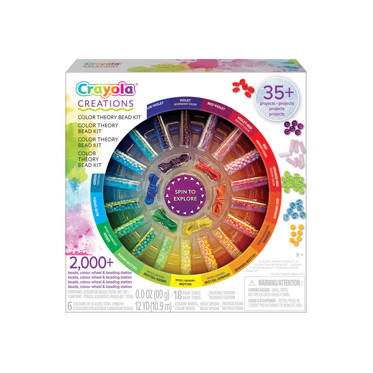 Ensemble de perles Crayola Creations Colour Theory