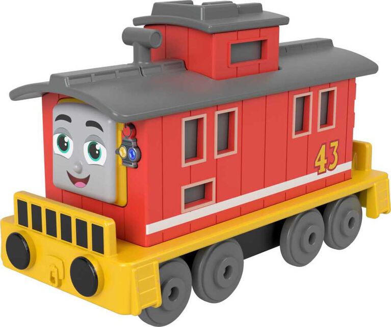 Thomas & Friends Toy Train, Brake Car Bruno Diecast Metal Push-Along Vehicle for Preschool Kids