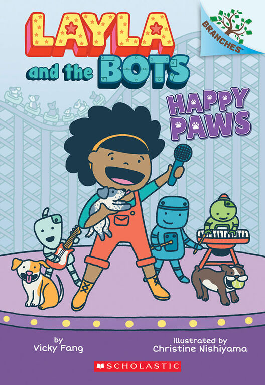 Layla and the Bots #1: Happy Paws - English Edition
