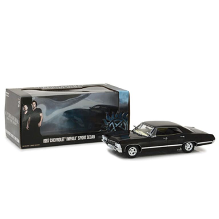 1:24 Supernatural (TV Series 2005-) 1967 Chevrolet Impala Sport Sedan - English Edition