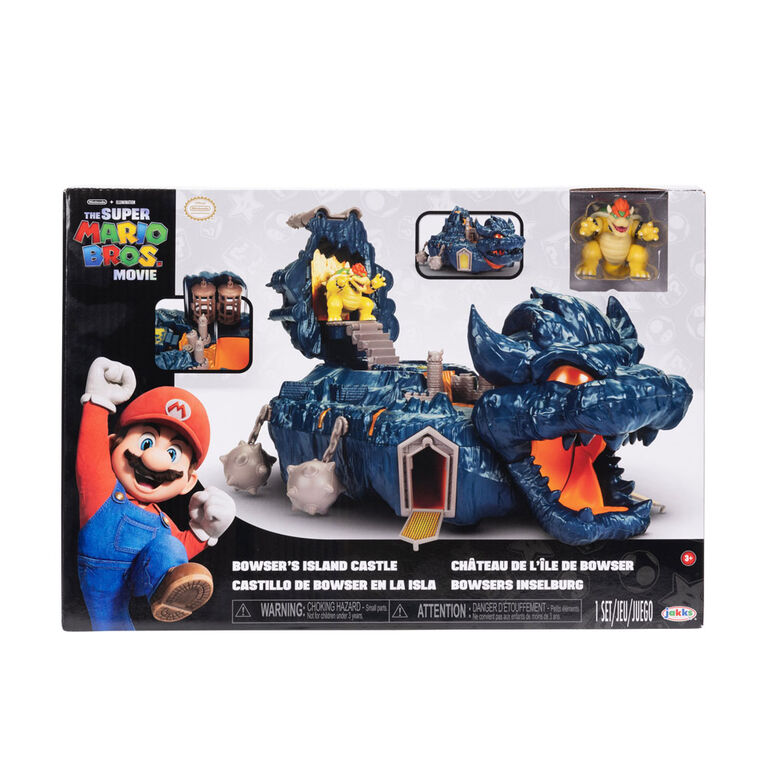 Super Mario Movie Playset - Bowser's Island Castle